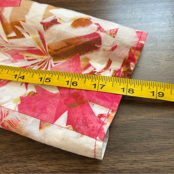 Escada Pink and White Floral Moto Bomber Jacket 40 - Picture 12 of 12